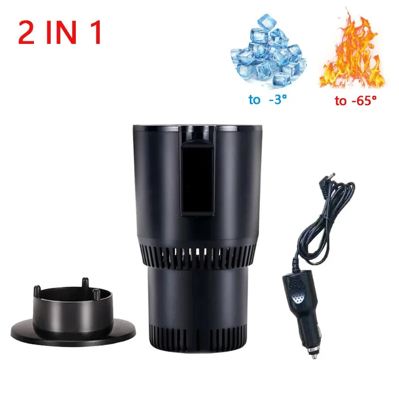 2-in-1 Car Cup Warmer & Cooler, 12V